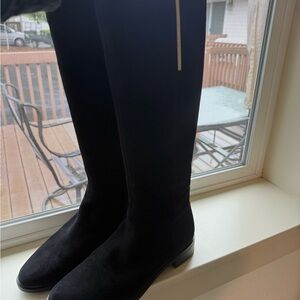 Elegant Black Knee-High Women's Boots